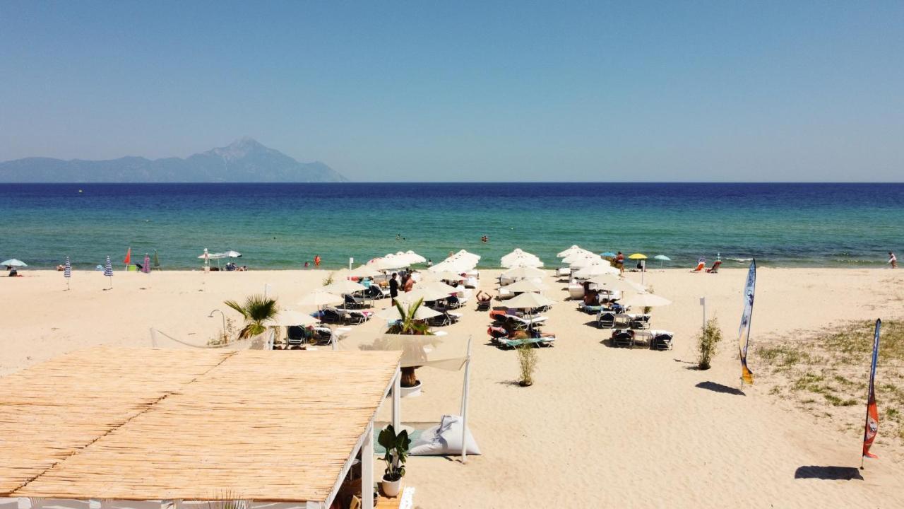 Cocoon Hotel-Beach Bar Sarti Exterior foto