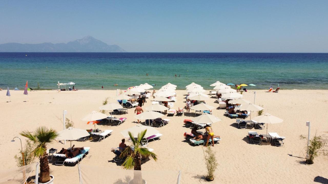 Cocoon Hotel-Beach Bar Sarti Exterior foto